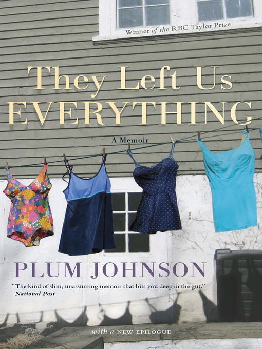 Title details for They Left Us Everything by Plum Johnson - Wait list